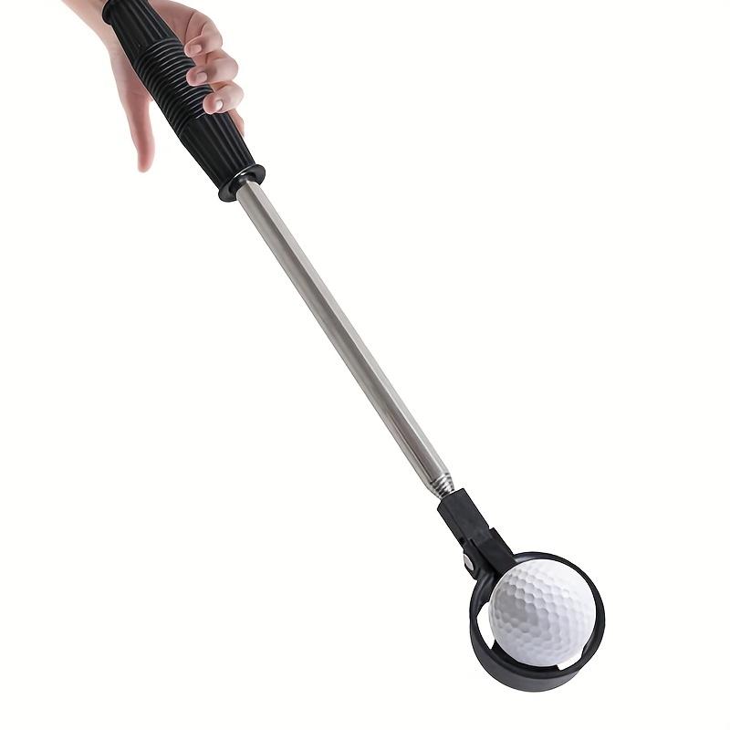 Stainless Steel Golf Ball Retriever - Telescopic Tool for Easy Ball Picking - Perfect Golf Accessory for Men - Great Golf Gift Idea