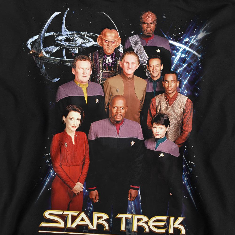 STAR TREK Unisex Adult DS9 Crew Sweatshirt
