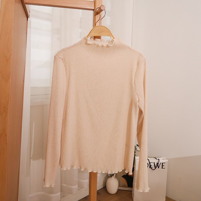 

Versatile Chiffon Base Shirt for Autumn and Winter, with Edge Sun-drying, Is Super Ethereal. Pair It with A Slimming and Stylish Top for Women 2XL