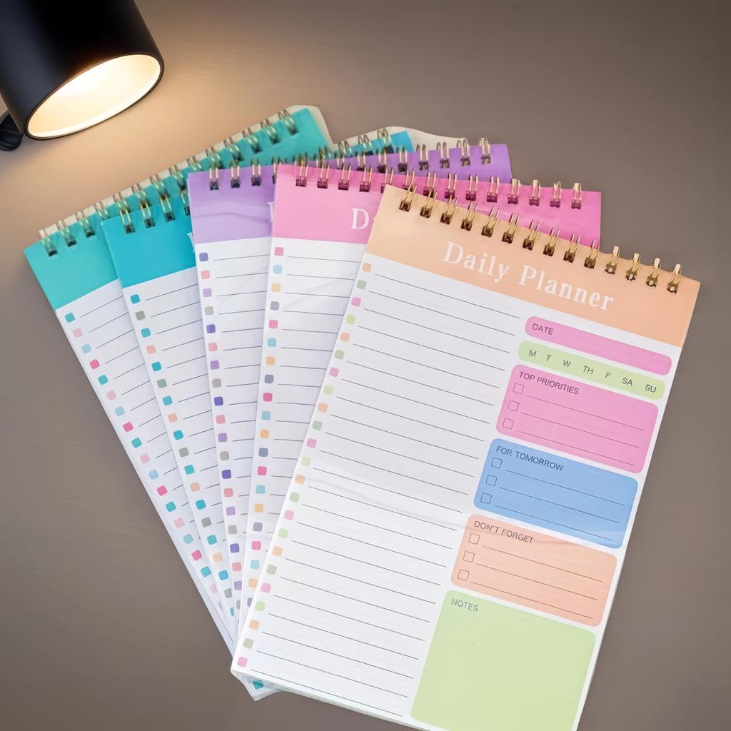 1 Color Notebook, Multi-purpose To-do List, Suitable for Students To Arrange Learning Tasks, Record Important Event Reminders