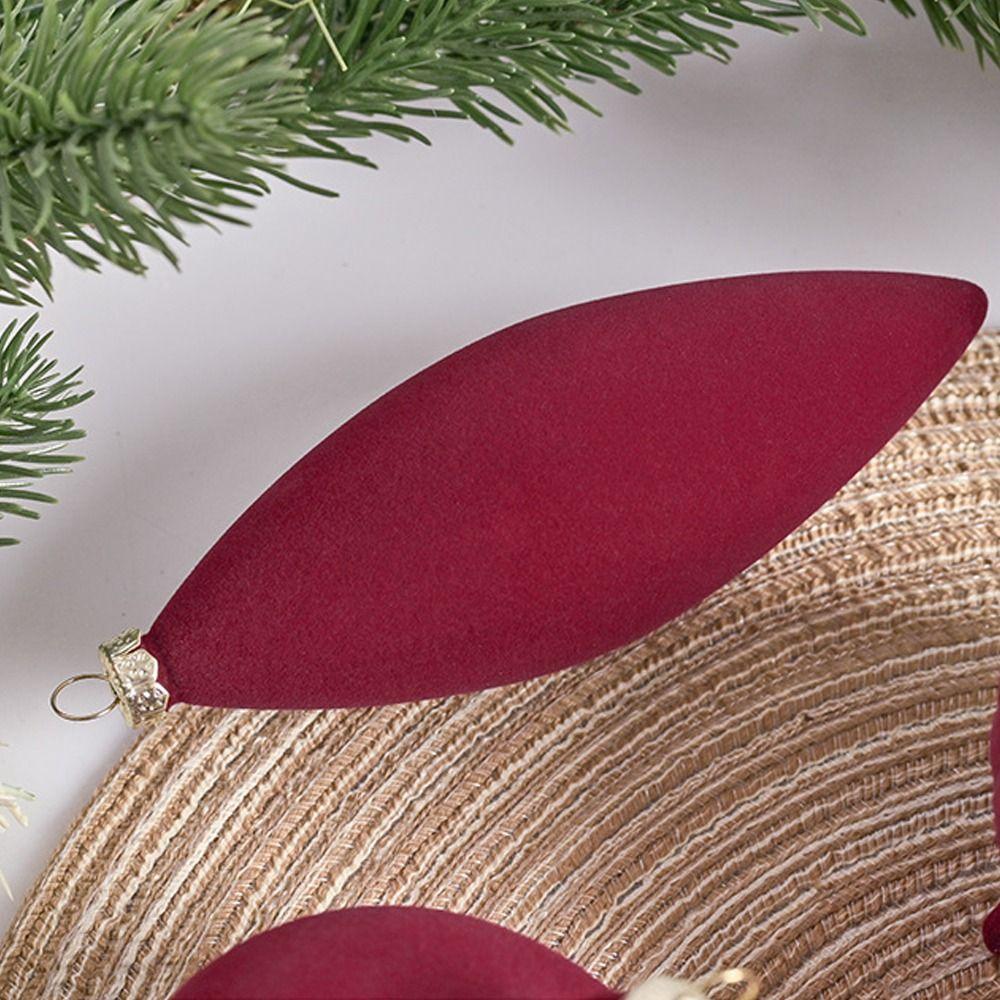 27pcs Shatterproof Velvet Christmas Ball Pendant Xmas Tree Hanging Ornaments  Home New Year Gifts