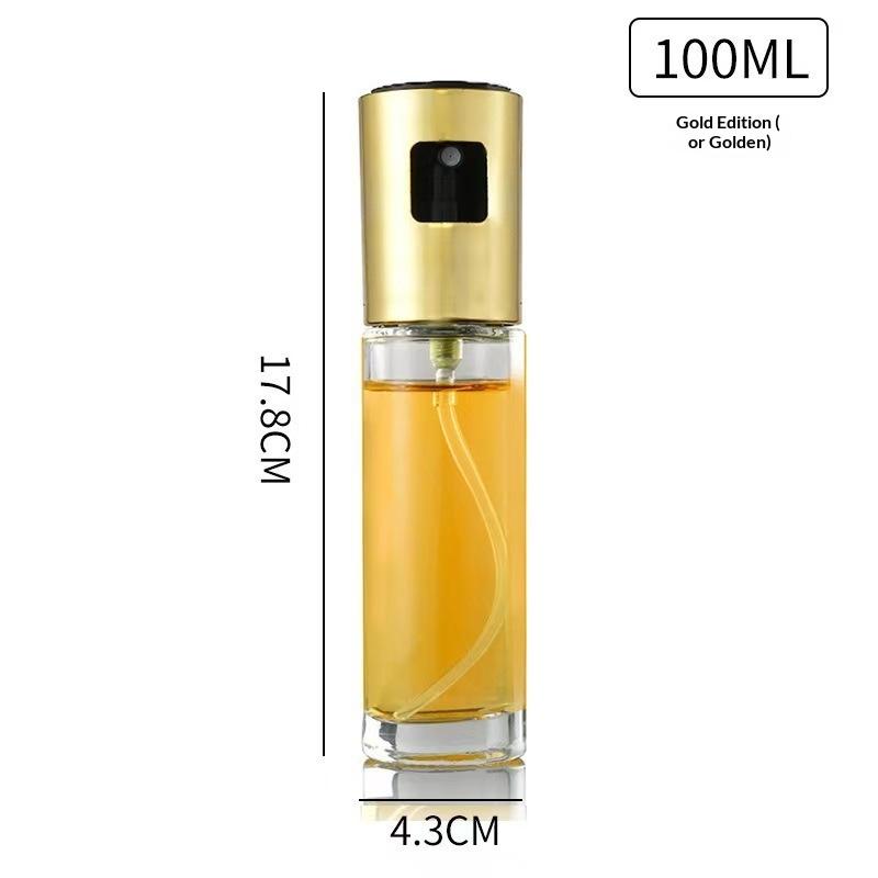 Hot BBQ Baking Olive Oil Spray Bottle Oil Press-type Spray Glass Bottle Spray Bottles BQ Sprayer Seasoning Bottle Kitchen