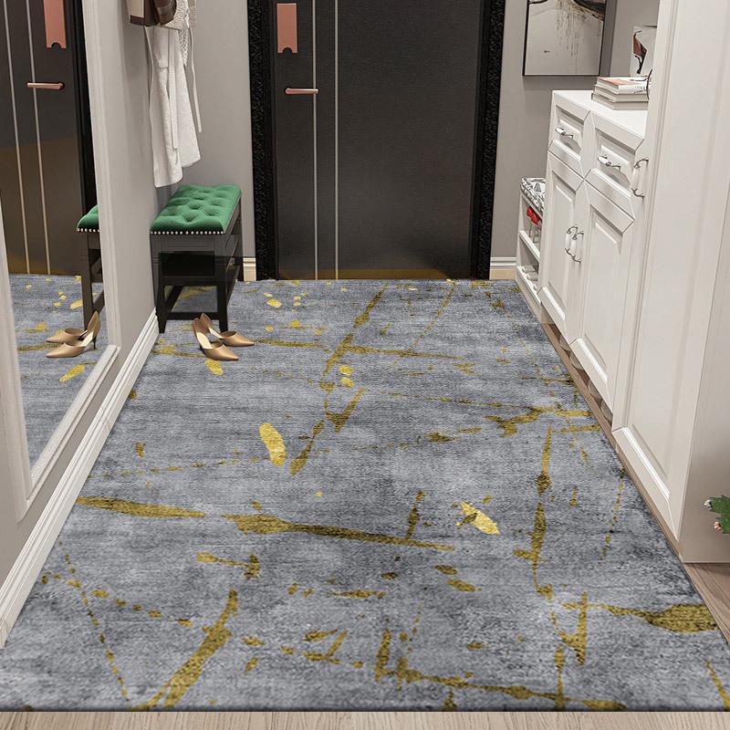 Home Floor Mat Entrance Carpet Bedroom Bedside Easy To Maintain Living Room Bathroom Simple Foot Mat