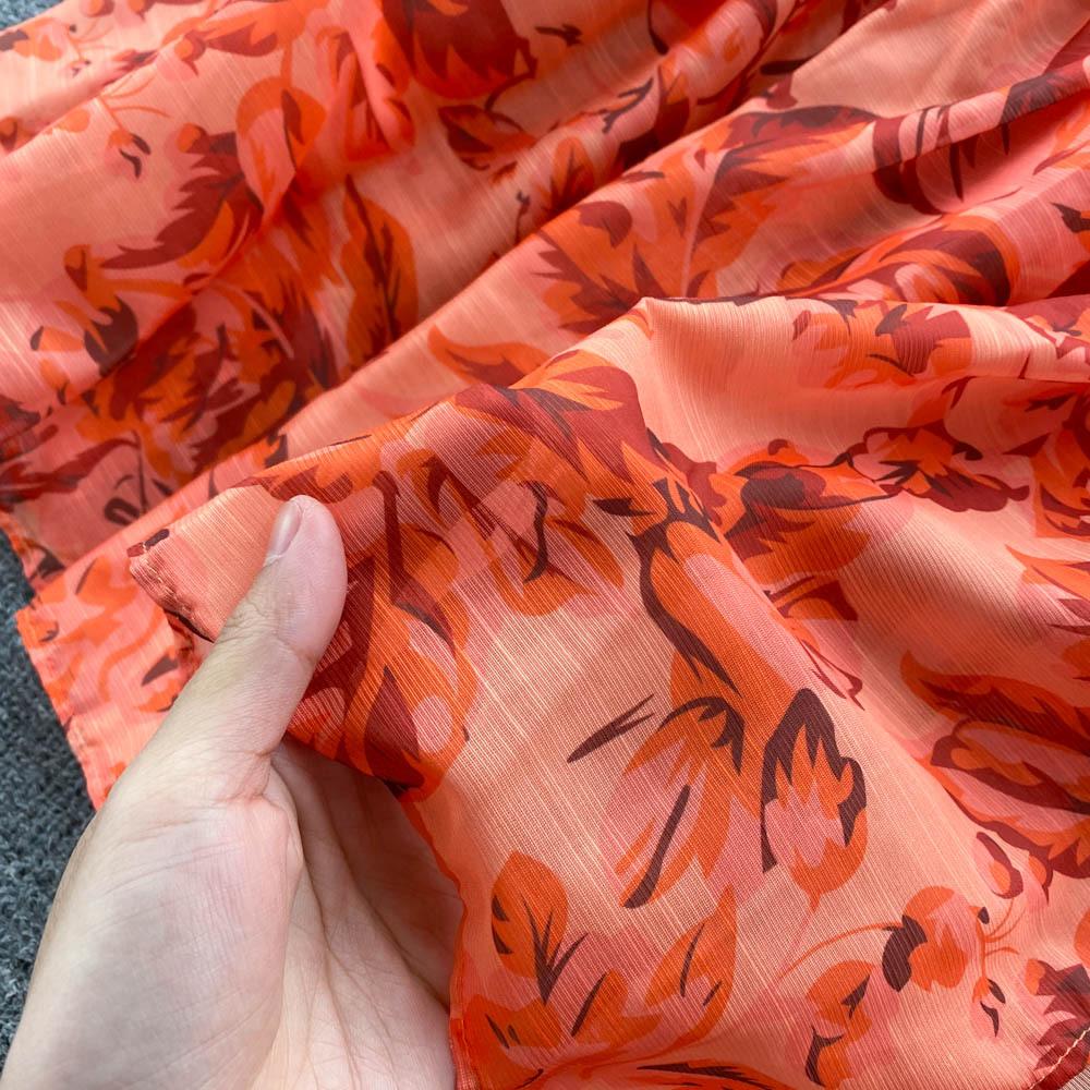 Damska Sukienka High Cold Imperial Sister Wind Wiosna i Jesień Wiązana w Pasie Elegancki Temperament Rozkloszowana Długa Sukienka