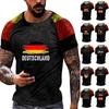 Men's Printed T-Shirt Men's Loose Casual Short Sleeve Top