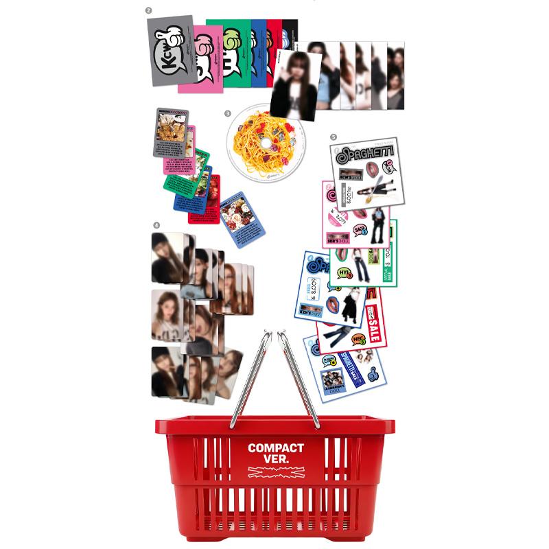 [PŘEDOBJEDNÁVKA] LE SSERAFIM – 1. singlové album [SPAGHETTI] (Kompaktní Ver.)