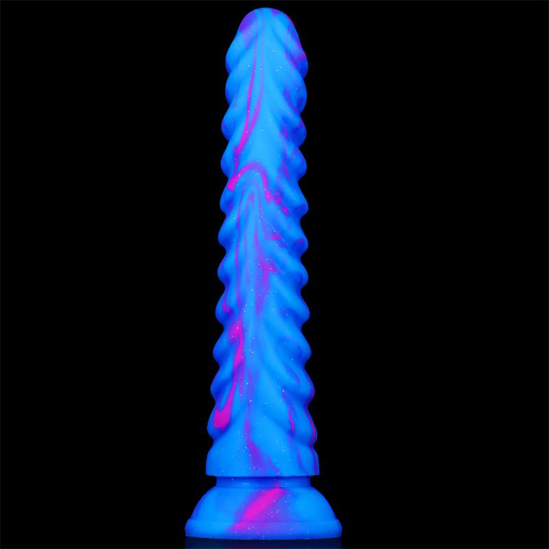 Dragon Scale Mixed Color Mini Simulation Penis Double Layer Liquid Silicone Giant Super Thick Female Sex Toys