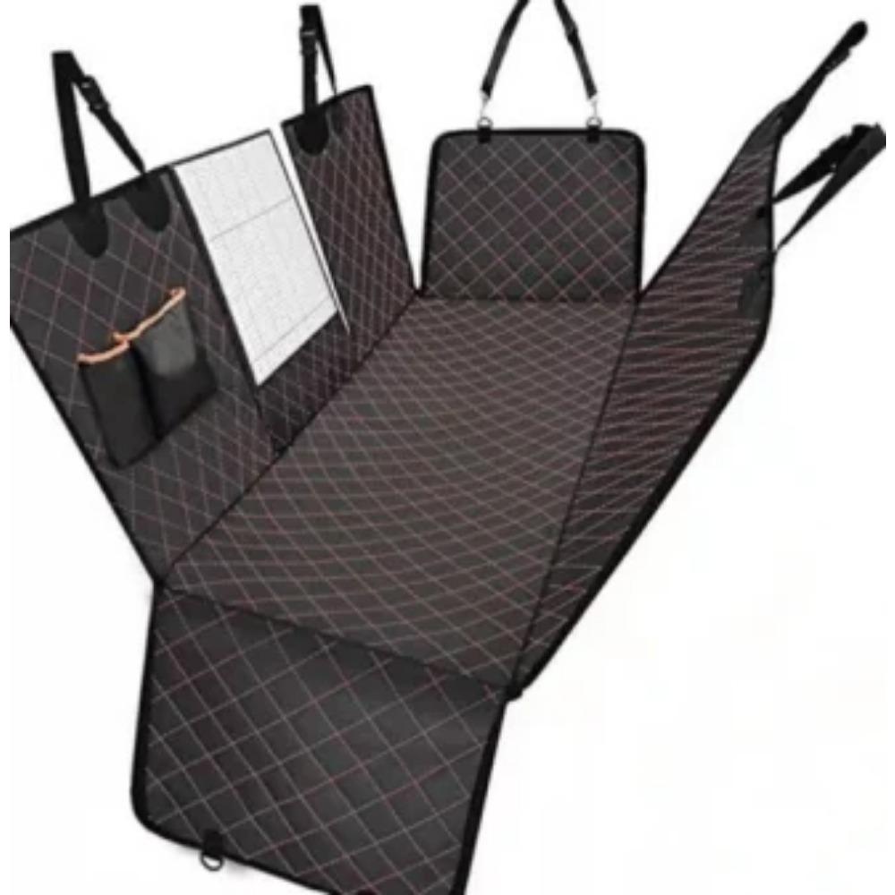 Animal de companie Pernă de mașină pentru câini Animale de companie Hamac rezistent la zgârieturi Husă pentru scaun pentru câini antiderapant cu fereastră din plasă Produse pentru animale de companie Protector pentru scaunul de mașină