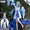 Costum Cosplay Genshin Impact Perucă Păr Femei Rochie Dansatoare Uniformă Carnaval Costume Anime Halloween