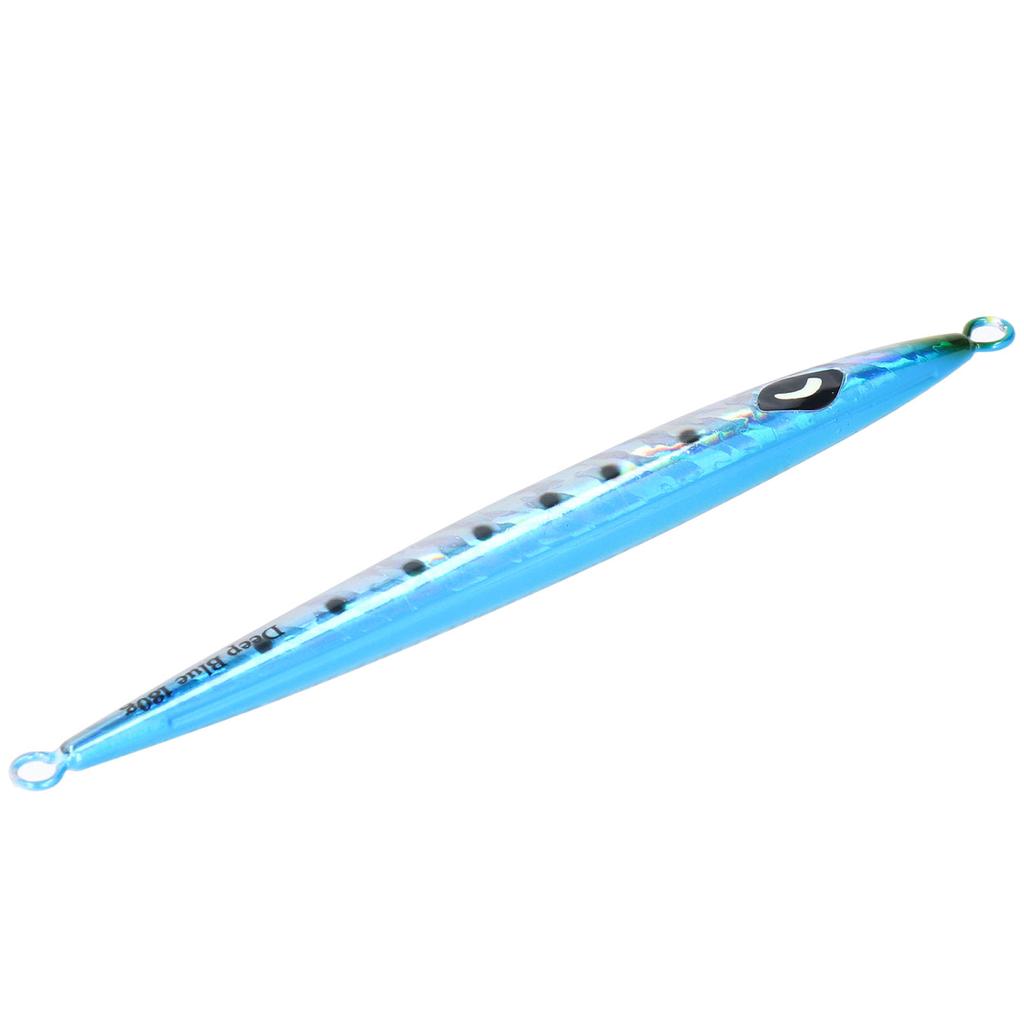 180g Metal Artificial Simulation Fishing Lure Luminous Jigging Fast Sinking Bait Tackle