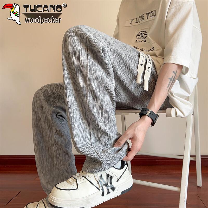 TUCANO Men's Summer Loose Straight Cool Casual Pants