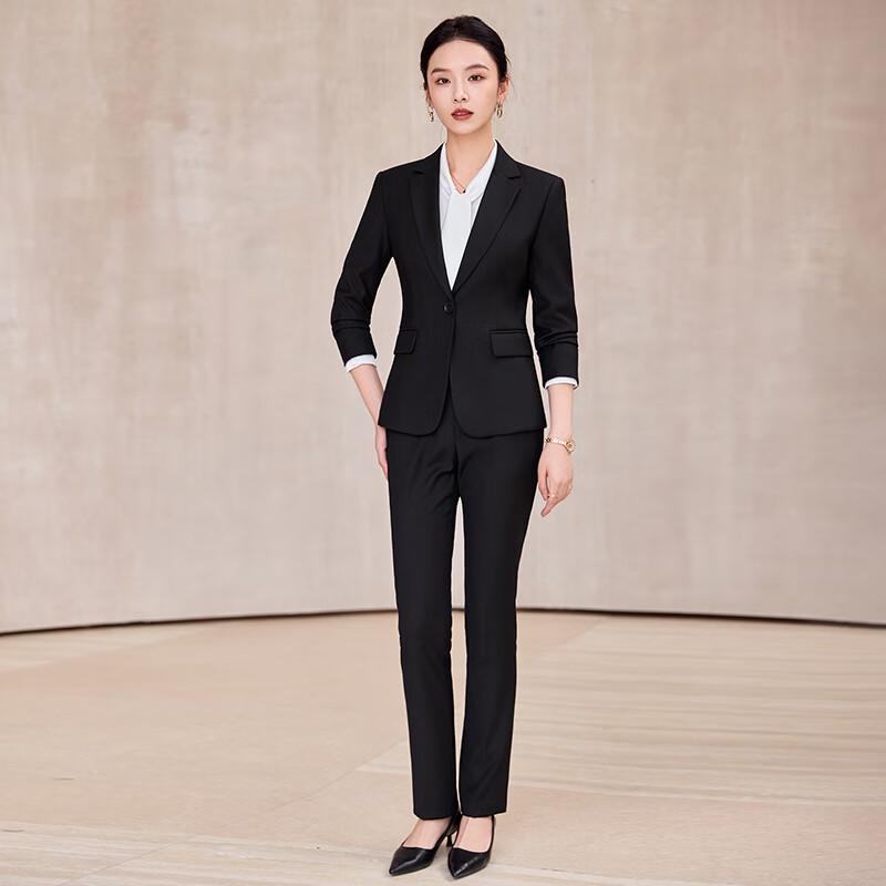 Women's Iron-Free Wrinkle-Resistant Professional Business Suit Set