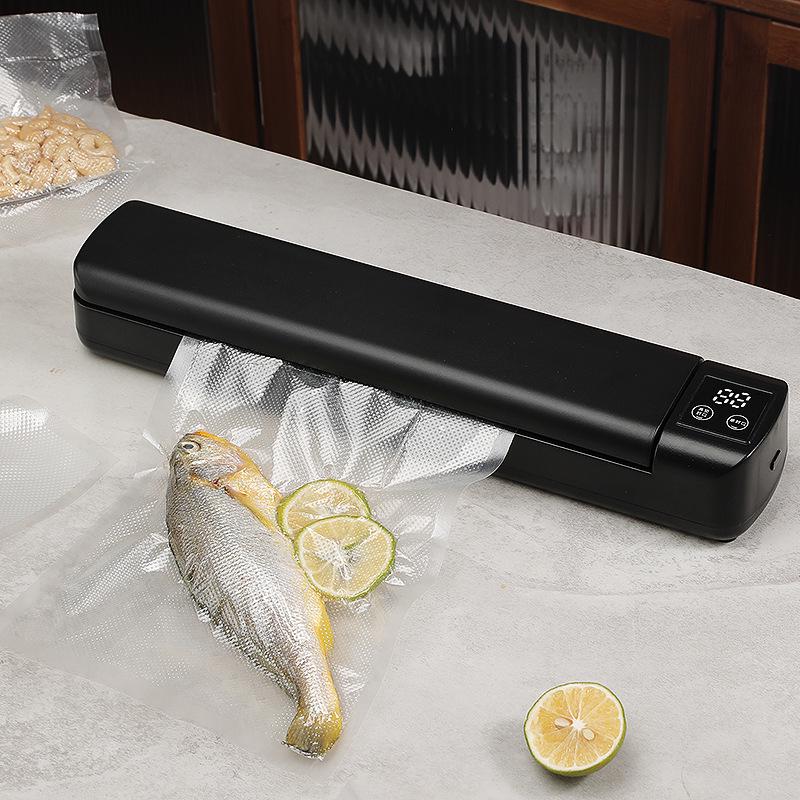 

Douyin Popular Vacuum Sealer for Wet & Dry Food Preservation with Food-Grade Bags EU Plug