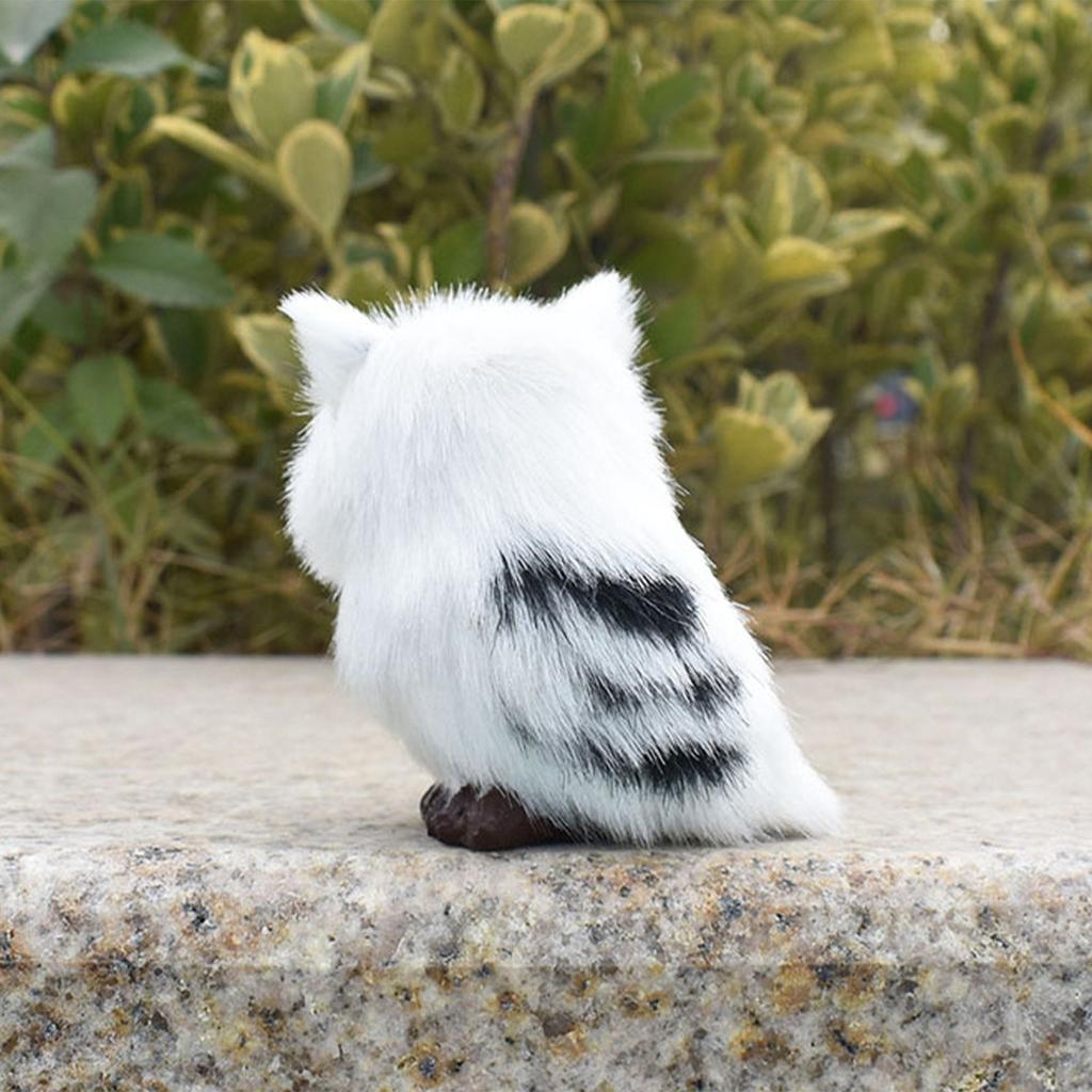 Simulovaná sova zvířecí model dekorativní ozdoba