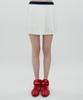 CLOVE [25Ss Clove] Sporty Pleated Skirt (White)