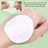 100pcs Soft Round Cotton Pad With Double-sided Texture Daily Facial Cleaning Makeup Removal Skin Care For Home And Travel Use