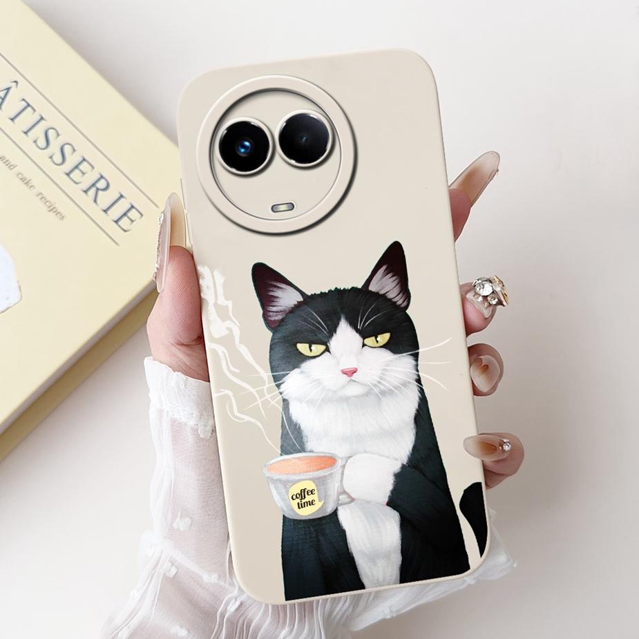 For Realme 11 5G Case RMX3780 Stylish Candy Painted Cover Shockproof Phone Case For Realme 11X Realme11 5G Soft TPU Fundas Coque
