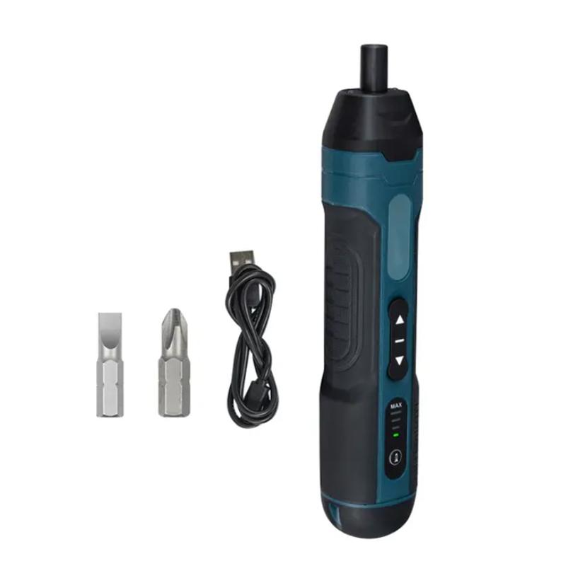 Electric Screwdriver, Rechargeable Adjustable Electric Drill, 1300 mAh Multi-functional Disassembly Tool, Torque Repair Tool
