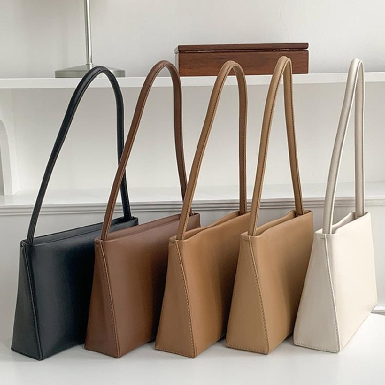 Lady Purse Simple Fashion Carrying Bag Underarm Bag Versatile Shoulder Bags