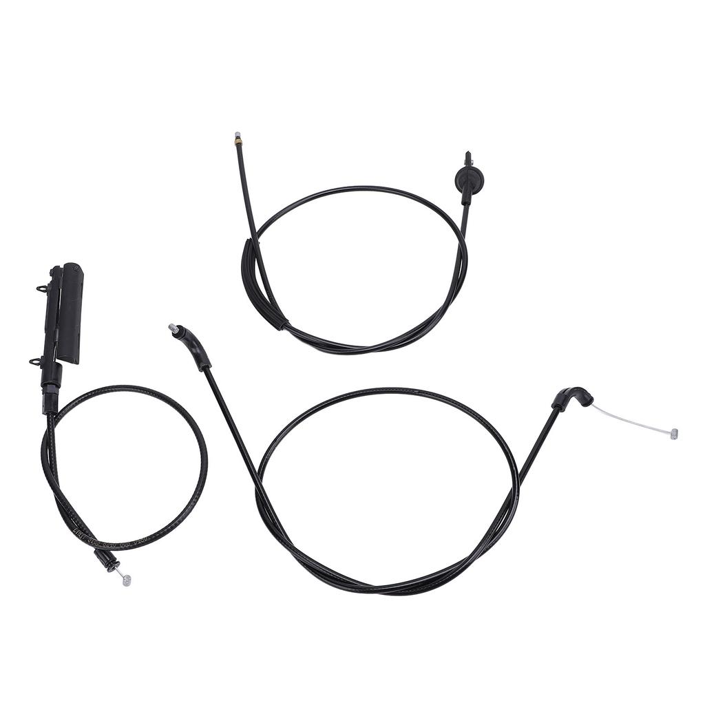 Kit Cablu Bowden de Eliberare Capotă Motor Cablu de Oțel PVC 51237197474 pentru Seria 7 E65 E66 740i