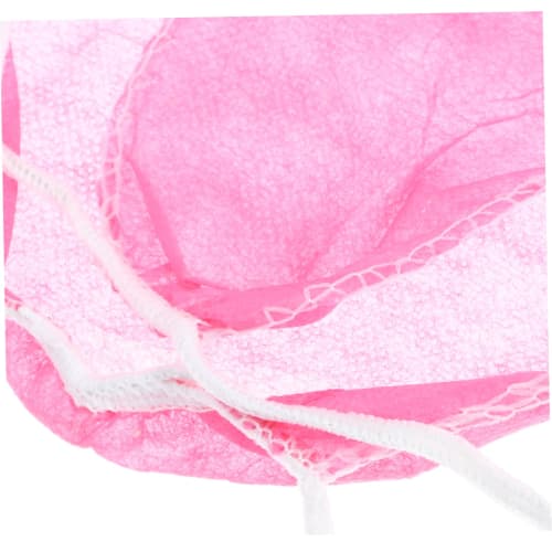 Parliky Spa Underwear and Bra Set, Disposable Nonwoven Bra and Panties for Sauna and Spa Care, Pink, 20-Pack