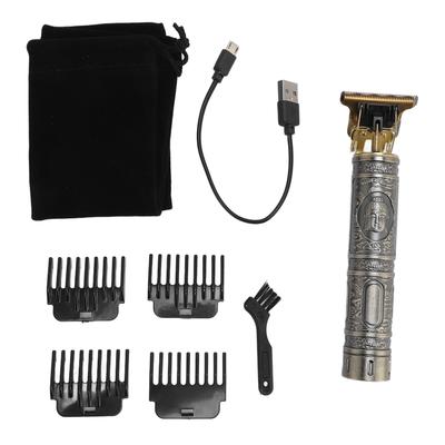 Hair Clipper Set Men Professional Cordless Rechargeable Barbers Beard Trimmer Shaver Kit for Home