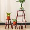 Round Flowerpot Holder Wooden Bonsai Base High Quality Flowerpot Tray  Home Office