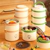 User Friendly 304 Nonrust Steel Food Container Durable Leak Proof Lunch Box For Adults Kids School Office Travel