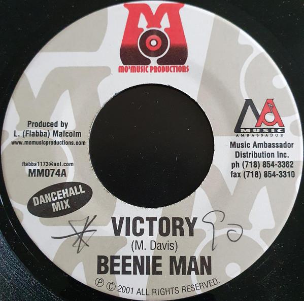 

7inch Record BEENIE MAN - Victory MM074 Mo Music Produ 2001 US Reggae, Ska & Dub Used