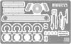 Hasegawa Lancia 037 Rally Duriforte 1986 ERC Version Plastic Model Kit 20775 1/24 Detail-Up (Automobile)