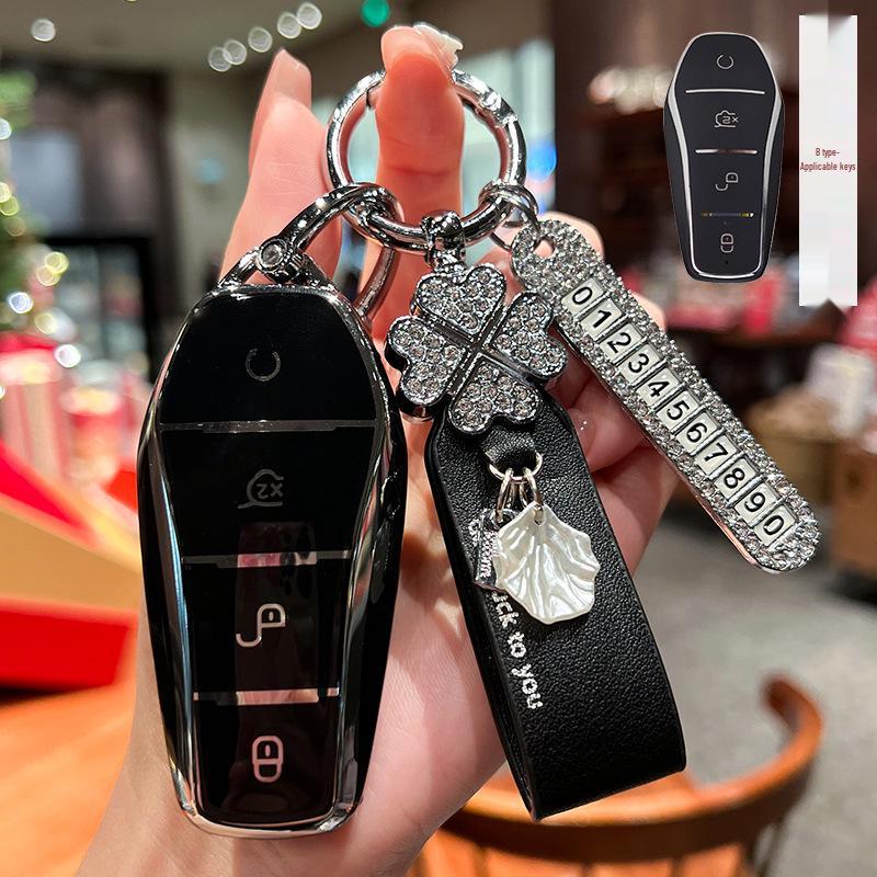 

BYD Han, Dolphin, Qin, Song, Yuan, Tang Key Case for Women