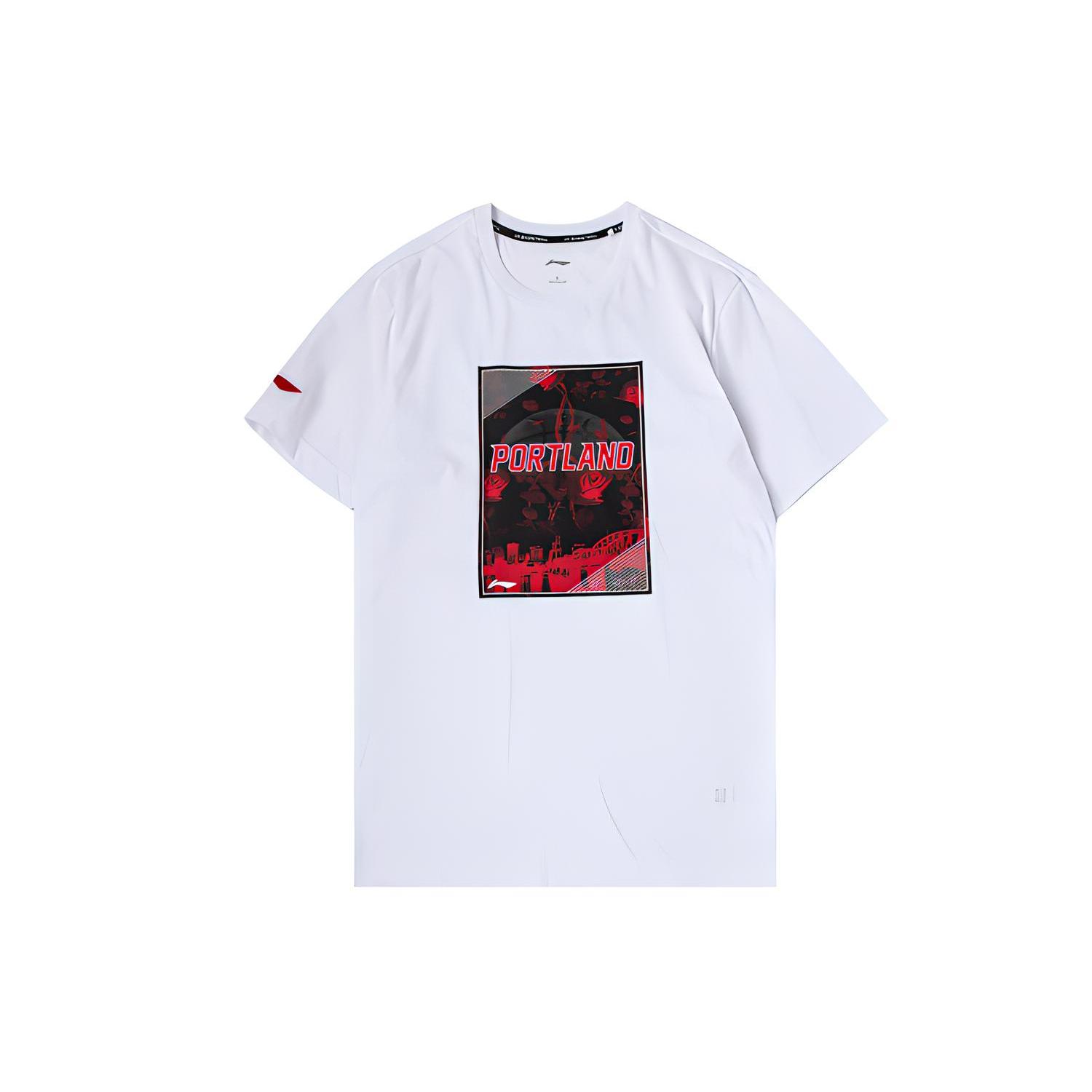 Li Ning Sports Basketball Collection T Shirt Men s AHSQ219-4 XXXXL