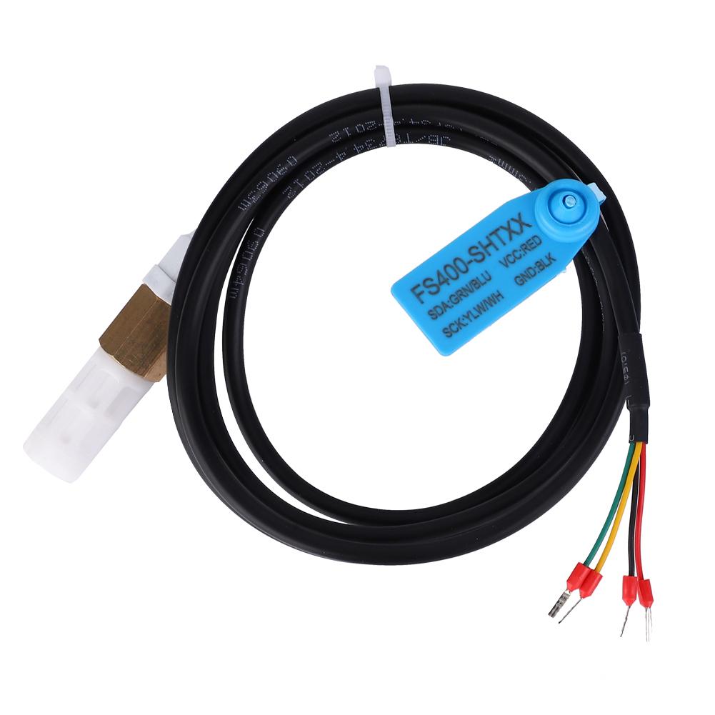 Digital Temperature Humidity Sensor Copper Plastic Housing High Accuracy for Soil (SHT30)