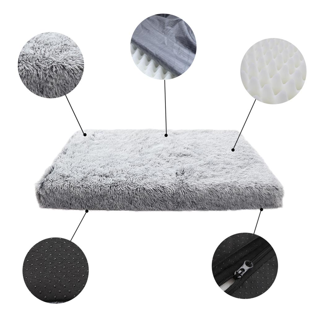 Non-slip Dog Sofa Bed Sponge Comfort Plush Large Dog Bed Removable Bottom Cat House Durable Washable Pet Supplies