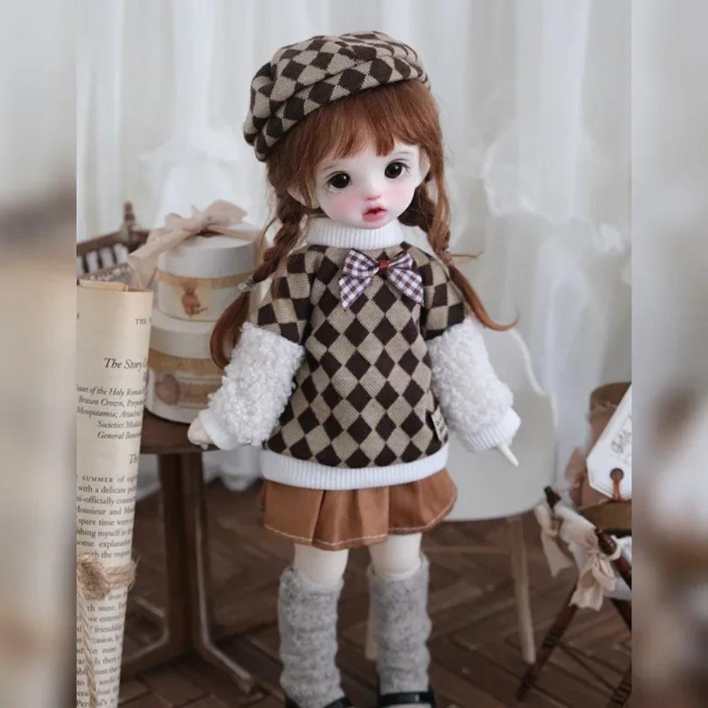 Móda Roztomilý Ležérní 30cm Oblečení pro panenky Šaty Oblečení na převlékání 1/6 BJD Panenka Oblečení Set Dívčí Hračka Dárek Doplňky pro panenky