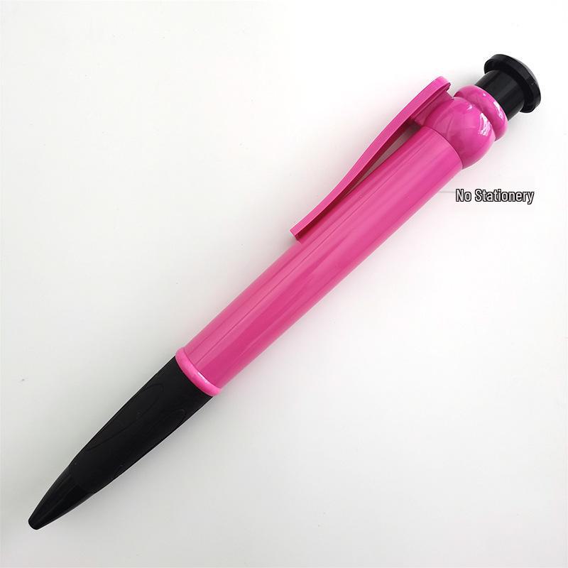 

Креативная ручка-гигант шариковая конфетного цвета - 28,5 см 1.0 Bullet Type Black Ink Refill