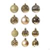48 Pieces Christmas Balls Pendant Shatterproof for Party Wedding Decor