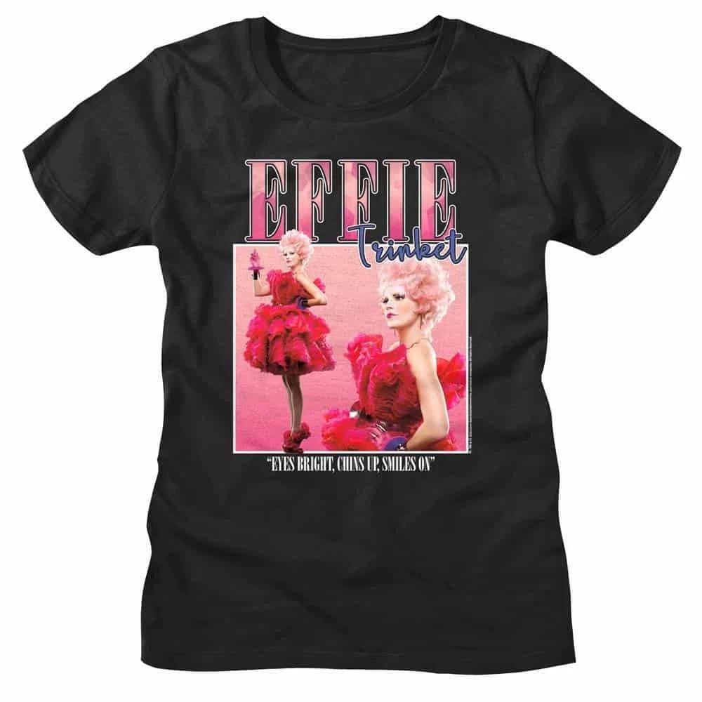 Hunger Games Effie Trinket Eyes Bright Women s T Shirt XL