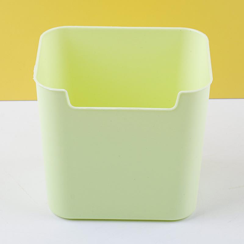 Large Capacity Drop Resistant Simple Style Desktop Pen Holder Stationery Storage Pencil Case