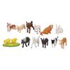 12Pcs Simulation Farm Animals Educational Toys Horse Sheep Pig Cow Cat Dog Chick Duck Rabbit Farm Animals Toys Statues