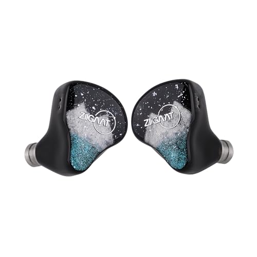 Linsoul ZiiGaat Horizon In-Ear Monitors, 1DD+2BA+2 Planar, HiFi Wired Earphones, Studio-Grade, for Musicians and Audiophiles, Natural and Balanced Tun