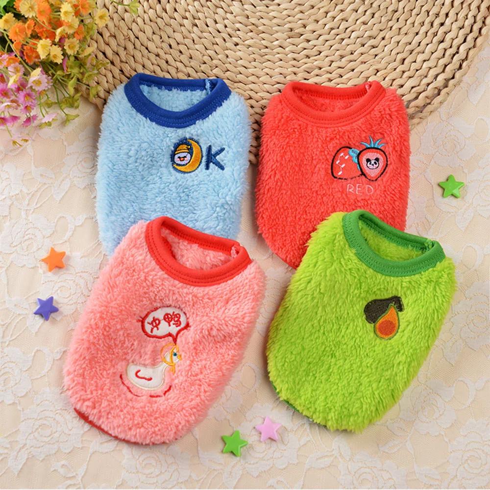 Rabbit Clothes for Bunnies Guinea Pig Clothing Warm Vest Extra Small Dog Sweater Shirt for Kitten Teacup Puppy Pet Small Animals