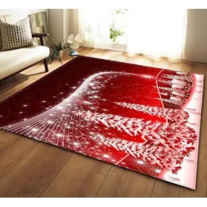 Lotus Goldfish 3D Carpets Living Room Area Rug Outer Space Planet Bedroom Rug Children Play Mat Coffee Table Carpet Floor Mat