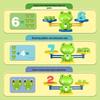 Frog Balance Scale: Early Education Toy for Developing Children's Number Skills and Logical Thinking.