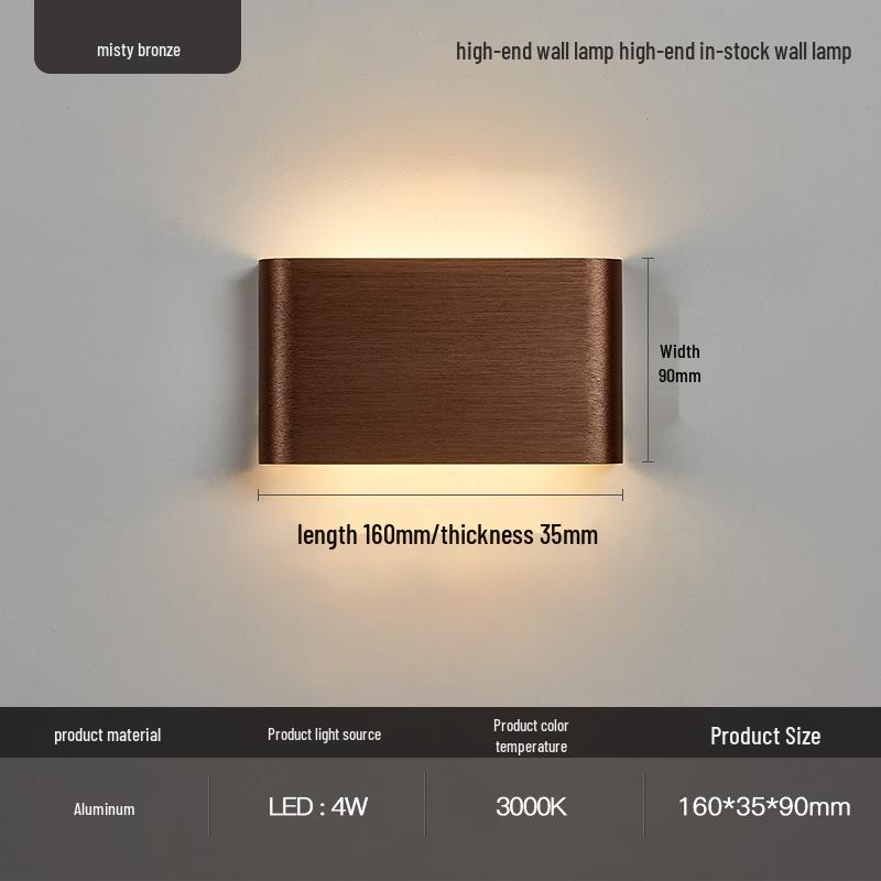 Nordic Minimalist Wall Sconce for Living Room & Bedroom