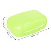 12X8X4.5cm PP Travel Soap Container Waterproof Portable Bar Soap Case Holder Leakproof Soap Box For Home Hotel
