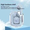 T2 Wireless Bluetooth Earphone Transparent HIFI Headphones LED Power Digital Display Stereo Sound Earphones for