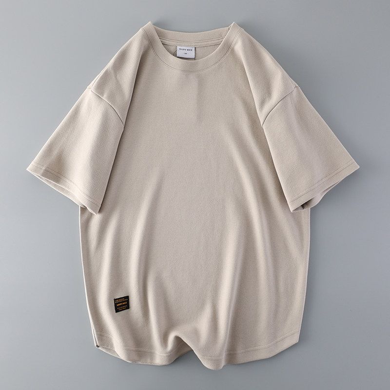 Heavy Retro Lazy Style Export Short-Sleeved T-shirt