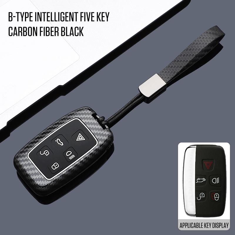 Interior Mouldings Car Remote Key Case Cover Shell for Land Rover Range Rover Sport Evoque Freelander Velar Discovery 4 Jaguar X