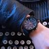 Armani Exchange AE Darth Vader Wrist Watch Quartz Movement Silicone Strap Black Dial Men's Watches AX1326